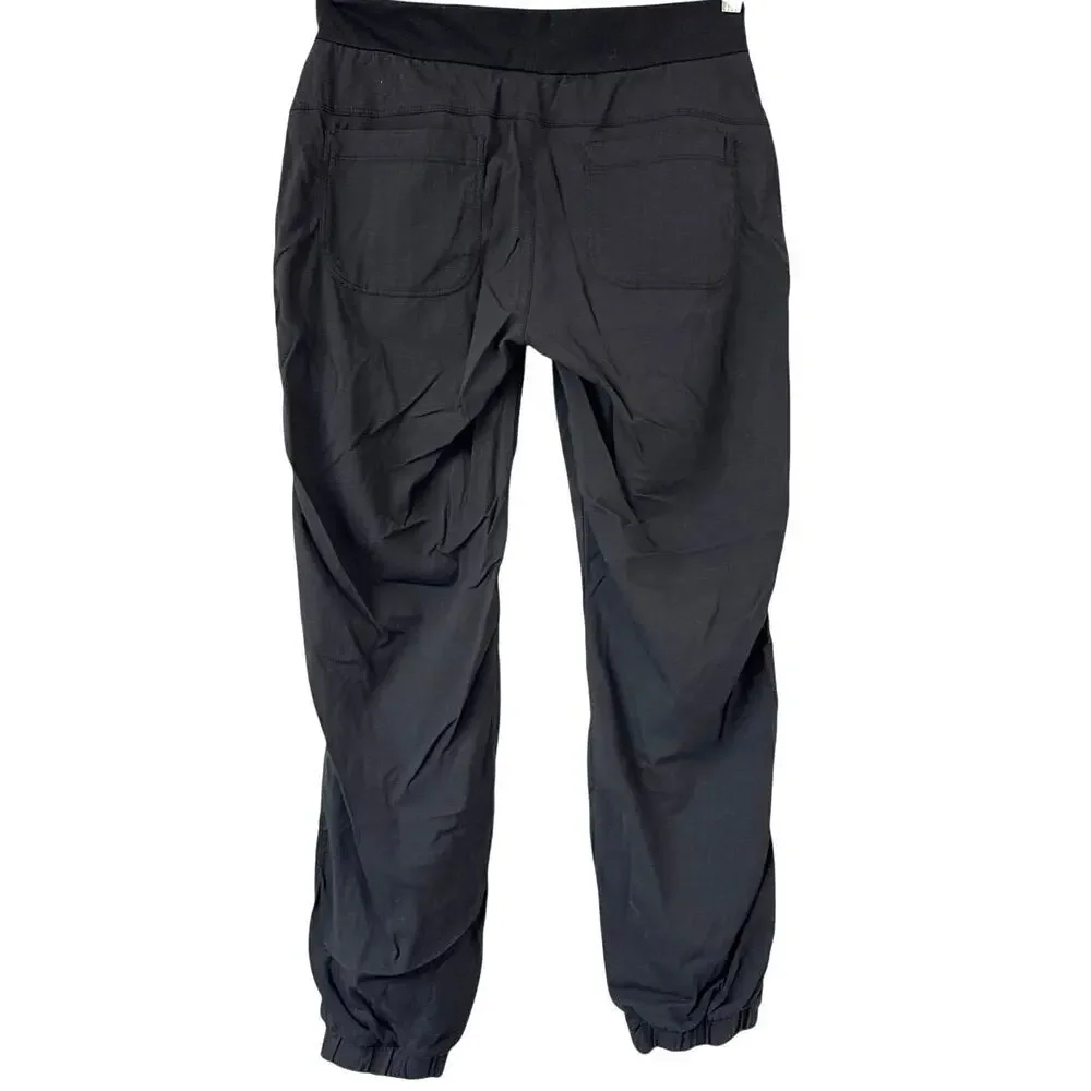 Athleta Trekkie Jogger 2.0 Pant Black Womens Size 4 Hiking Travel Outdoor
